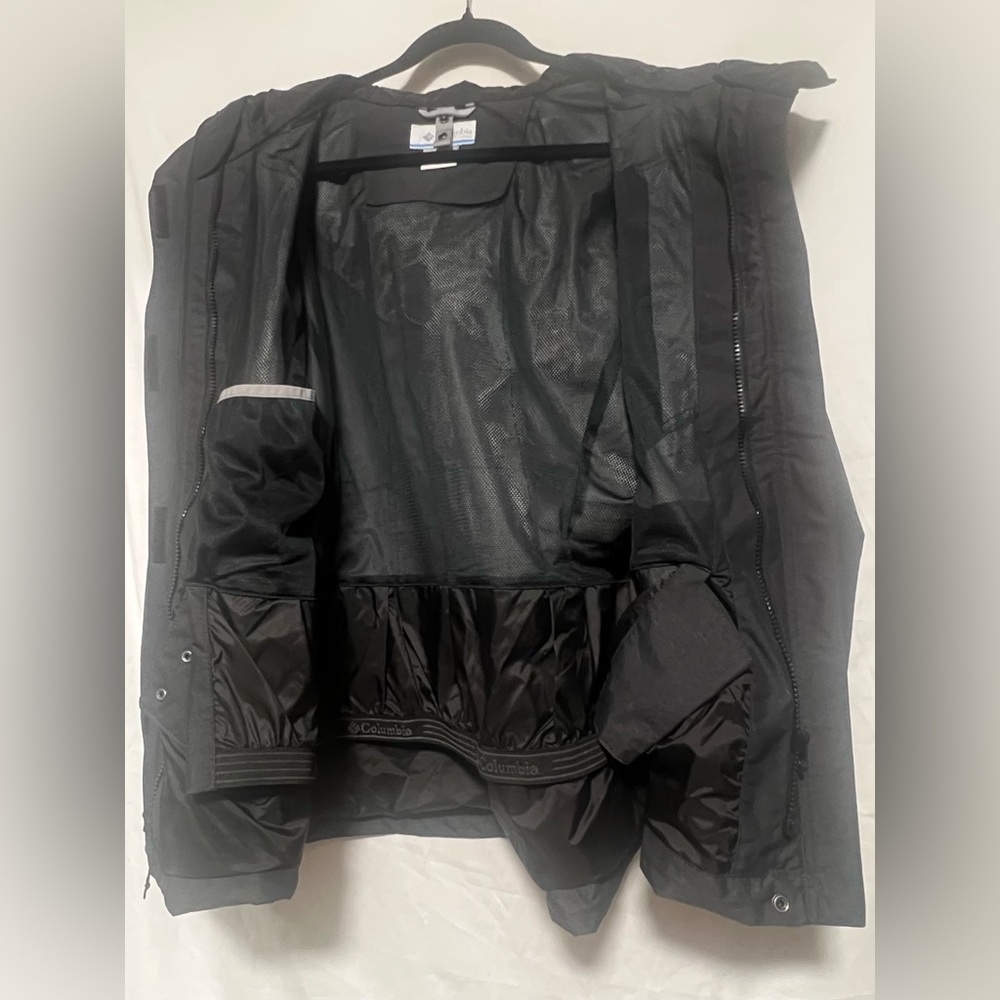 Columbia Interchange Omni-Tech Shell Jacket Rain Winter Layer Outdoor Snow - Picture 13 of 16